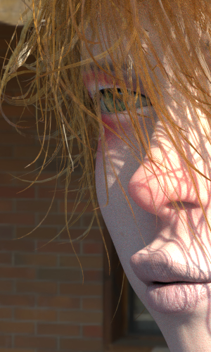 hairy doll